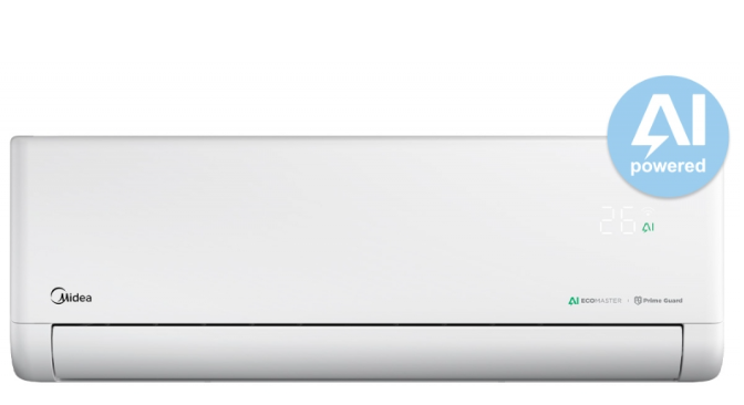 Инверторен стенен климатик с изкуствен интелект Midea Solunar EF-12RD1H